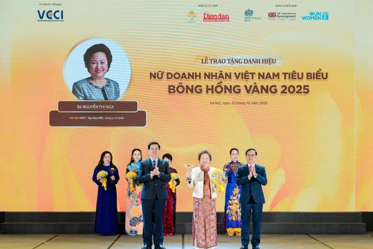 Chủ tịch BRG lần thứ 6 được vinh danh TOP 10 “Nữ doanh nhân Việt Nam tiêu biểu"