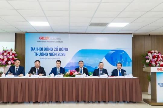 Đại hội đồng cổ đông GEE, thành viên của GELEX, chốt đích doanh thu năm 2025 hơn 22.000 tỷ đồng