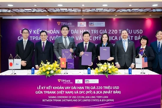 TPBank nhận khoản vay 220 triệu USD từ DFC và JICA