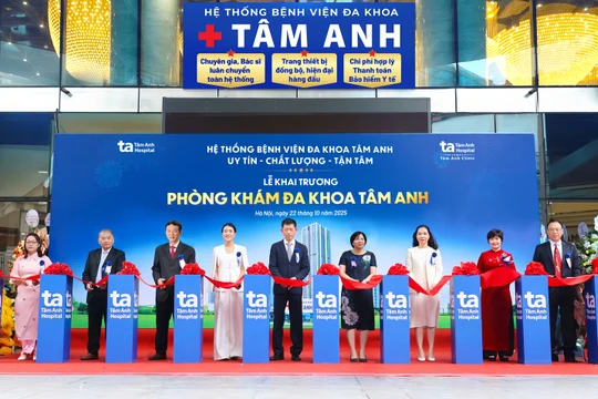 Bệnh viện Tâm Anh khai trương “siêu” phòng khám đa khoa lớn và hiện đại bậc nhất Thủ đô