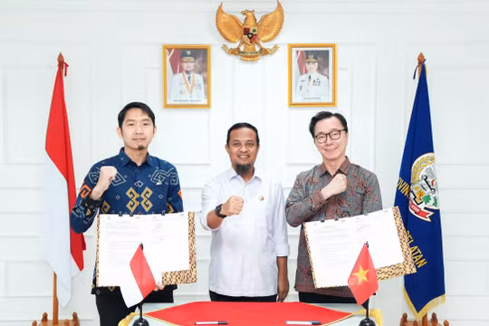 Vingroup ký biên bản ghi nhớ hợp tác phát triển dự án năng lượng tái tạo tại Indonesia 