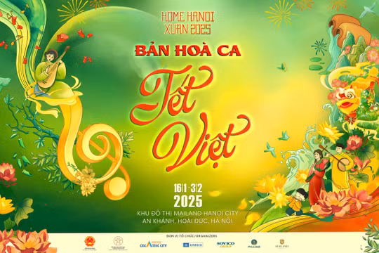 Đến Home Hanoi Xuan 2025 “nghe” bản hòa ca Tết Việt