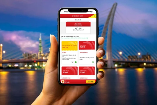 Nhận eSIM SkyFi miễn phí khi bay Vietjet quốc tế ngày cuối năm