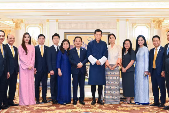Quốc vương Bhutan và Hoàng hậu tới thăm Tập đoàn T&T Group