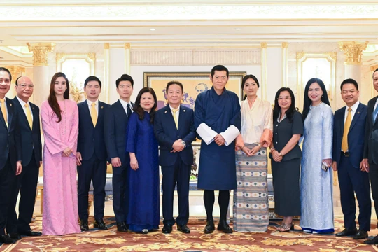 Quốc vương Bhutan và Hoàng hậu tới thăm Tập đoàn T&T Group