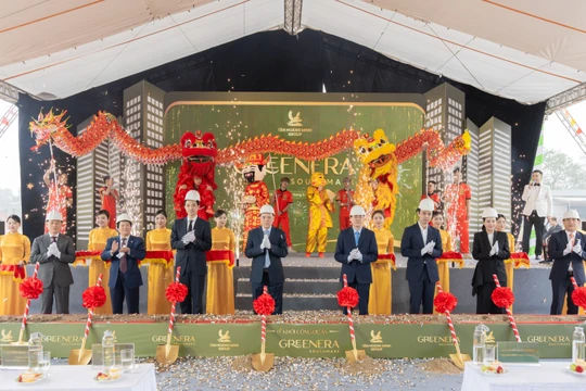 Khởi công dự án chung cư cao cấp đầu tiên tại khu Nam Hà Nội