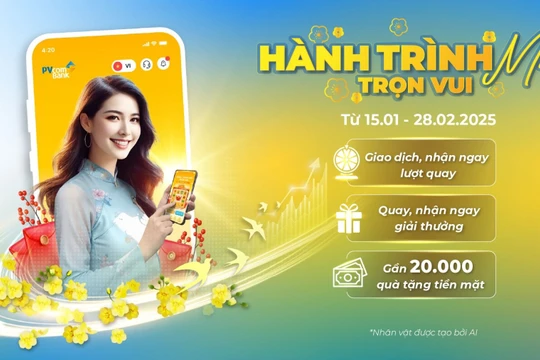 Tận hưởng ngàn ưu đãi cùng PVcomBank trong dịp Tết Nguyên đán 2025