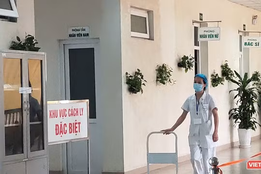 Khu vực cách ly đặc biệt (Ảnh: Minh Thúy)