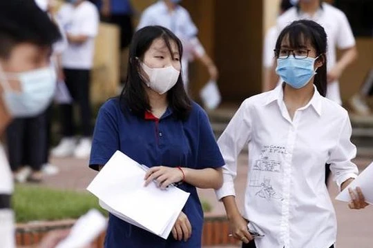 Thí sinh tham dự kỳ thi tốt nghiệp THPT 2020. Ảnh tư liệu: Phạm Kiên/TTXVN