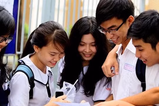 Thi tốt nghiệp THPT. Ảnh: Internet