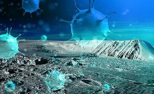 Cảnh báo nguy cơ virus cổ xưa hồi sinh do băng tan. Ảnh: Internet