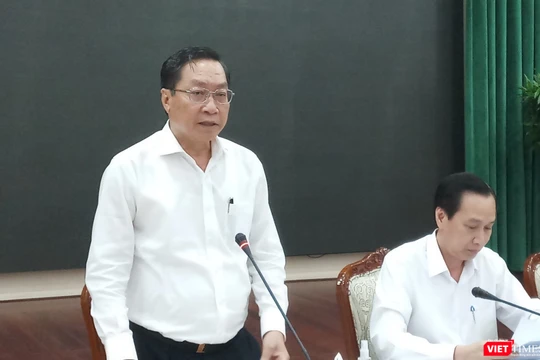 Ông Nguyễn Tấn Bỉnh - Giám đốc Sở Y tế TP.HCM