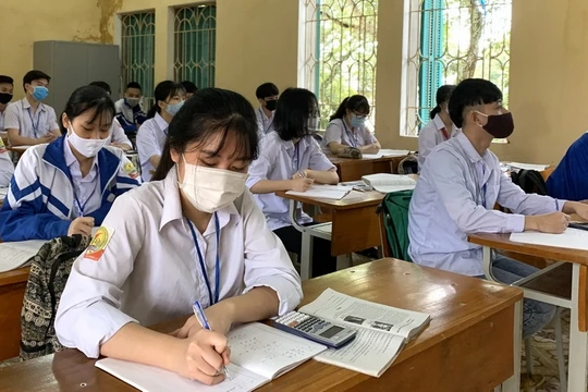 Thí sinh tham dự kỳ thi tốt nghiệp THPT 2020. Ảnh minh họa: Internet