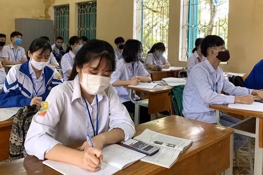 Thi tốt nghiệp THPT. Ảnh: Internet