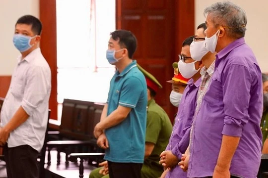 Xử phúc thẩm vụ VN Pharma. Ảnh: Pháp Luật TP.HCM