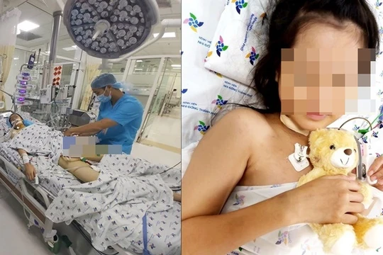 Con gái bị viêm cơ tim tối cấp, nguy kịch tính mạng, mẹ tưởng cảm cúm thông thường.