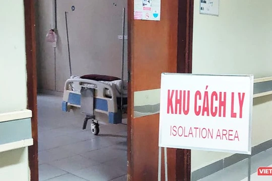 Khu cách ly COVID-19 (Ảnh: Minh Thúy)