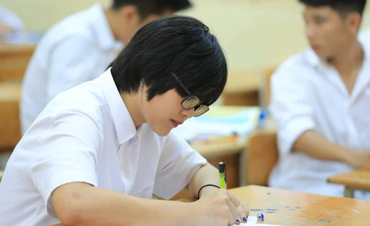 Thí sinh tham dự kỳ thi tốt nghiệp THPT 2020. Ảnh: Internet.