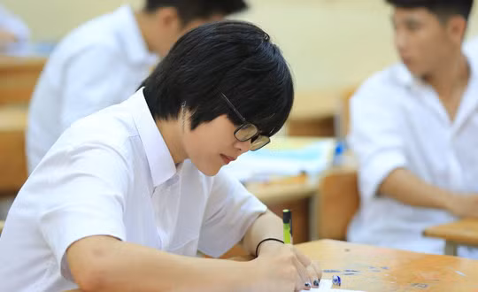 Thi tốt nghiệp THPT. Ảnh: Internet