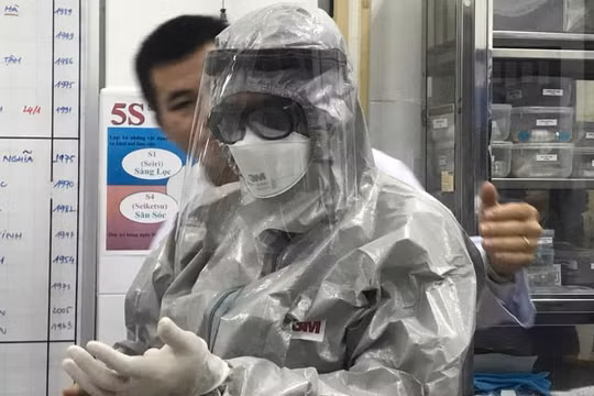 TP.HCM: Bệnh viện Chợ Rẫy có 2 ca dương tính với virus corona. Ảnh: LP