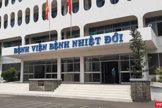 Bệnh viện Bệnh Nhiệt đới TP.HCM. Ảnh: N.T