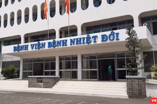 Bệnh viện Bệnh Nhiệt đới TP.HCM. Ảnh: N.T