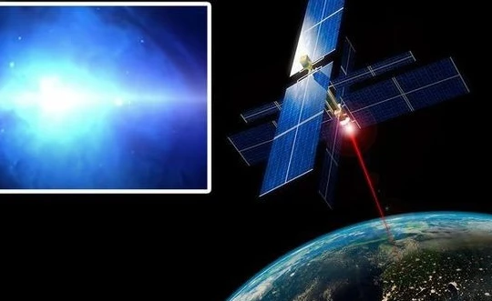 Các nhà khoa học lo ngại "tia tử thần" sẽ hủy diệt Trái Đất. Ảnh: Express.co.uk