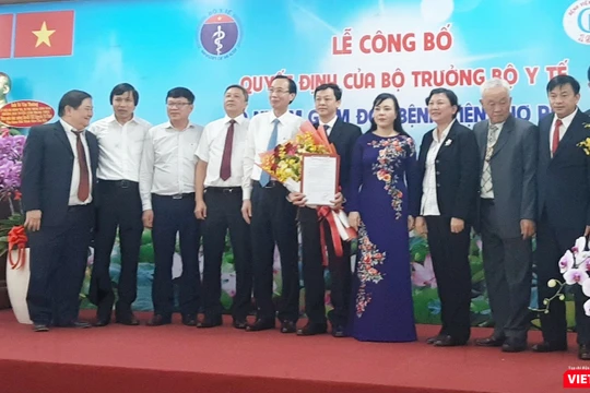 Bệnh viện Chợ Rẫy TPHCM bổ nhiệm giám đốc mới