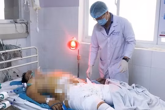 Cứu sống bệnh nhân bị tai nạn giao thông nguy kịch tính mạng nhờ báo động đỏ. Ảnh: BVCC