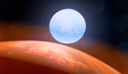 Hành tinh thú vị có 2 mùa hè và 2 mùa đông. Ảnh: NASA