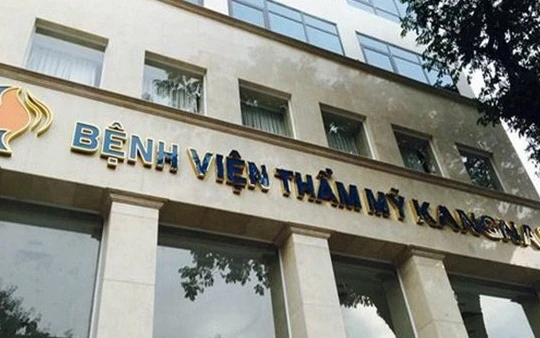 Bệnh viện thẩm mỹ Kangnam nơi người phụ nữ thực hiện căng da mặt