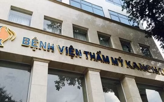 Bệnh viện thẩm mỹ Kangnam nơi người phụ nữ thực hiện căng da mặt