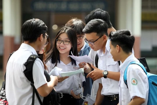 Thí sinh sau khi tham dự kỳ thi tốt nghiệp THPT 2020. Ảnh minh họa: Internet 