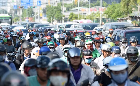 Triển khai 8 dự án giao thông trọng điểm giải quyết vấn đề giao thông ở TP.HCM. Ảnh: Tuổi Trẻ