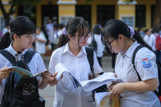 Thí sinh tham dự kỳ thi tốt nghiệp THPT 2020. Ảnh minh họa: Internet