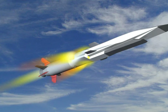 Tên lửa chống tàu cực siêu thanh Nga "Zircon" đồ họa 3D