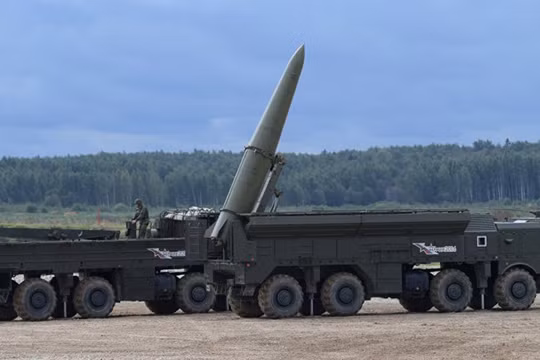 Nga đã triển khai hệ thống tên lửa đạn đạo chiến thuật Iskander tại vùng lãnh thổ Kaliningrad