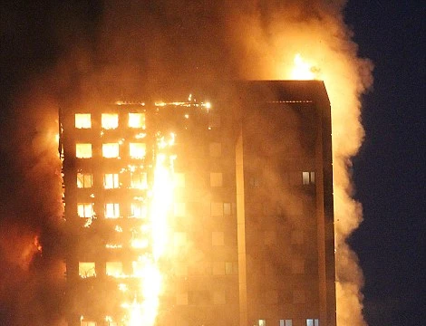 Cháy lớn ở London