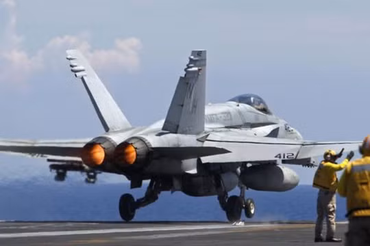 Chiếc Super Hornet F/A-18E của Mỹ đã bắn hạ Su-22 của quân đội Syria (Ảnh minh họa)