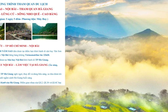 Dừng đoàn cán bộ đi Hà Giang học chuyển đổi số vì phần lớn thời gian là du lịch