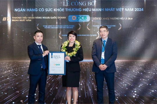 Ngân hàng Phương Đông tiếp tục nằm trong Top Ngân hàng mạnh nhất Việt Nam