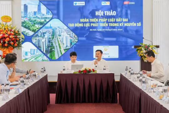 Hội thảo hoàn thiện pháp luật đất đai: Gỡ nút thắt giá đất, giải phóng mặt bằng và số hóa dữ liệu