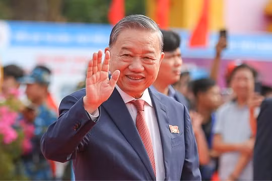 Tổng Bí thư Tô Lâm tại Lễ kỷ niệm 95 năm Ngày thành lập Đảng bộ TP Đà Nẵng.