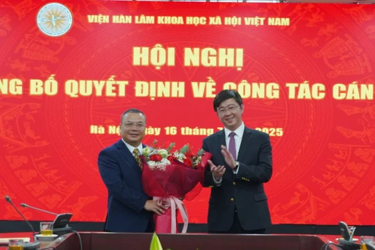 Ông Lê Nam Trung làm Chánh Văn phòng Viện Hàn lâm Khoa học xã hội Việt Nam