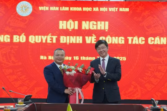 Ông Lê Nam Trung làm Chánh Văn phòng Viện Hàn lâm Khoa học xã hội Việt Nam