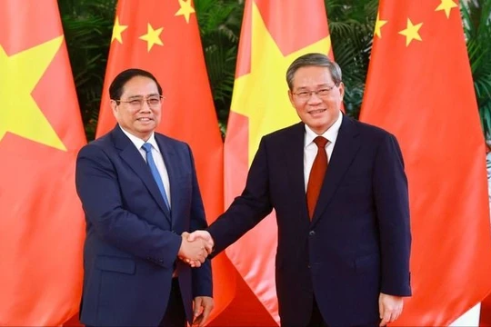 Thủ tướng Phạm Minh Chính hội đàm với Thủ tướng Trung Quốc Lý Cường