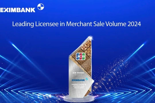 Eximbank được vinh danh tại JCB Vietnam Conference 2025 nhờ kết quả kinh doanh thẻ nổi bật