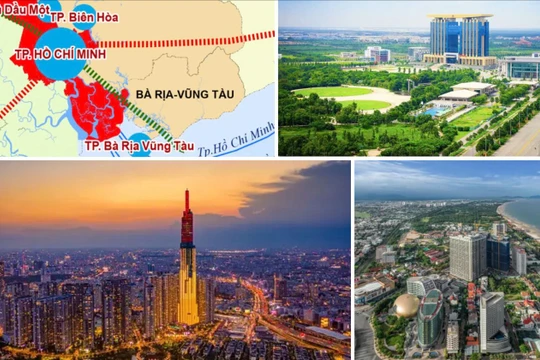Sáp nhập TP.HCM, Bình Dương, Bà Rịa - Vũng Tàu: Bất động sản bứt tốc hay quá tải?