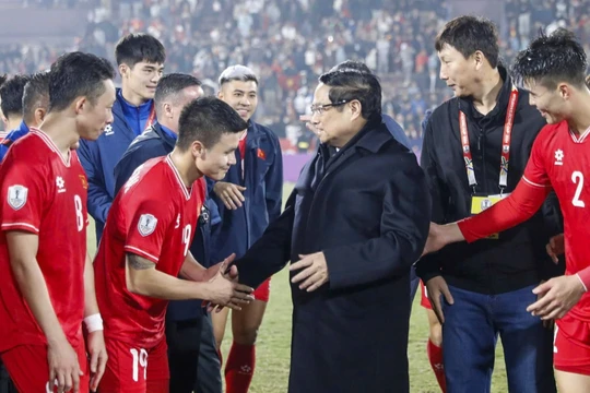 Thủ tướng gửi thư chúc mừng đội tuyển Việt Nam, động viên cầu thủ Nguyễn Xuân Son 