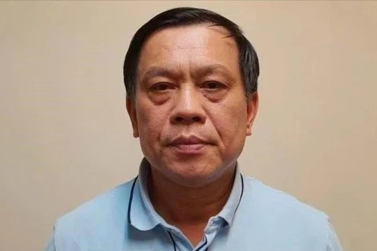 Bị can Nguyễn Bá Hoan, nguyên Thứ trưởng Bộ Lao động-Thương binh và Xã hội (Ảnh: TTXVN).